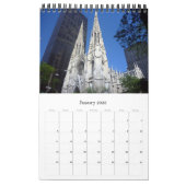 Calendrier new york 15 mois 2025 (Jan 2026)