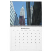 Calendrier new york 2026 (Feb 2027)