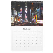 Calendrier new york city 2025 (Mar 2027)