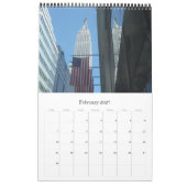 Calendrier new york city 2027 (Feb 2027)