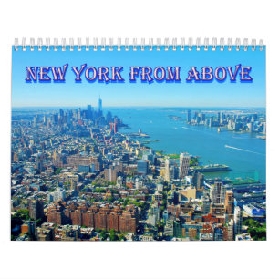 Calendrier new york d'en haut
