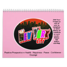 Calendrier New York Gibney Le MUSÉE Zazzle Cadeau