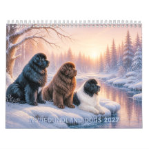Calendrier Newfies 2027