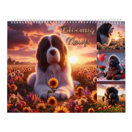 Calendrier Newfs en fleurs (Protection)