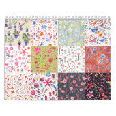 Calendrier Nic Squirrell Floral Peintures (Protection)