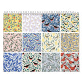 Calendrier Nic Squirrell Oiseaux et Botaniques (Protection)