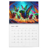 Calendrier Nightmares de néon : Une collection de créatures D (Mar 2027)