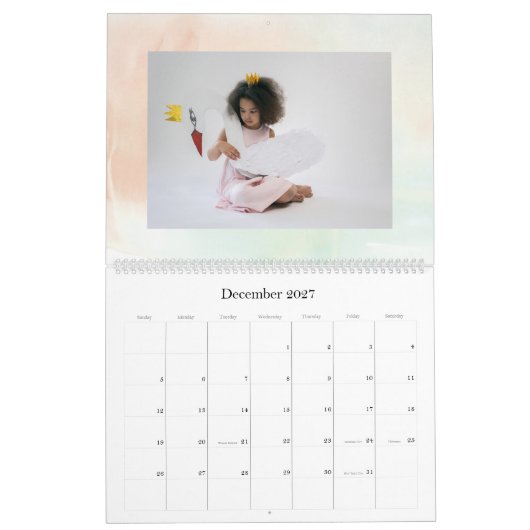 Calendrier Noël Merriest Poinsettia (Dec 2027)