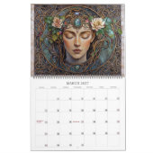 Calendrier Nœud Celtique 2027 2 (Mar 2027)