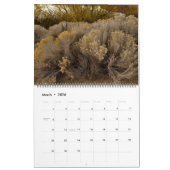 Calendrier noir 2013-2014 de Playa de désert de (Mar 2026)