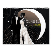 Calendrier NOIR ELEGANCE 2026 (Protection)