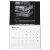 Calendrier Noir et blanc classique (Mar 2027)