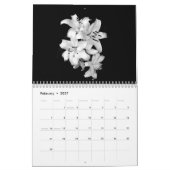 Calendrier Noir et blanc classique (Feb 2027)