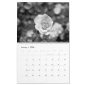 calendrier noir et blanc pour des amants de nature (Jan 2026)