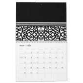 Calendrier noir et du blanc 2011 (Mar 2026)