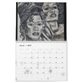 CALENDRIER NOIR LIVES PROGRAMME DE LA MATIÈRE (Mar 2027)