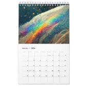 Calendrier Nom de famille Rainbow Minimalist 2023 Pastel Chic (Jan 2026)