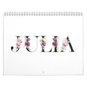 Calendrier Nom Julia (Protection)