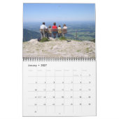 Calendrier Nom moderne modifiable Année DO-IT-YOURSELF photo (Jan 2027)