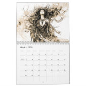 Calendrier Norse Gods – Sketches Of The Aesir (Mar 2026)