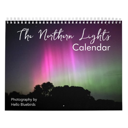 Calendrier Northern Lights par Hello Bluebirds (Protection)