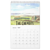 Calendrier Northumberland 2019 (Jan 2027)