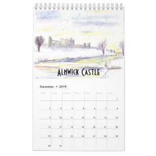 Calendrier Northumberland 2019