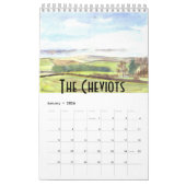 Calendrier Northumberland 2019 (Jan 2026)