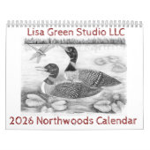 Calendrier Northwoods 2026 (Protection)