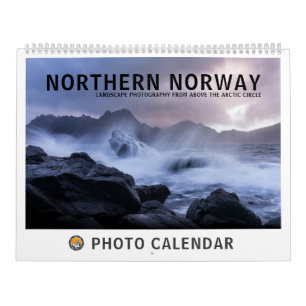Calendrier Norvège Paysage 2026