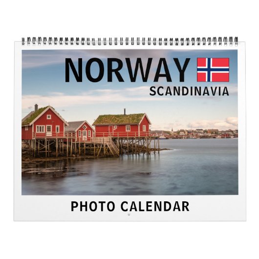 Calendrier Norvège Scandinavie 2026 (Protection)