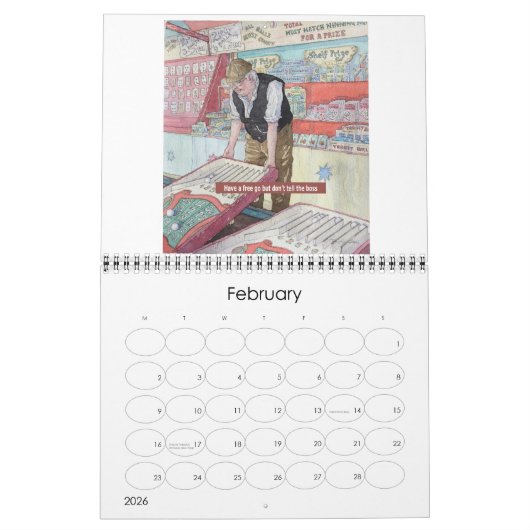 CALENDRIER NOSTALGIQUE 2021 (Feb 2026)