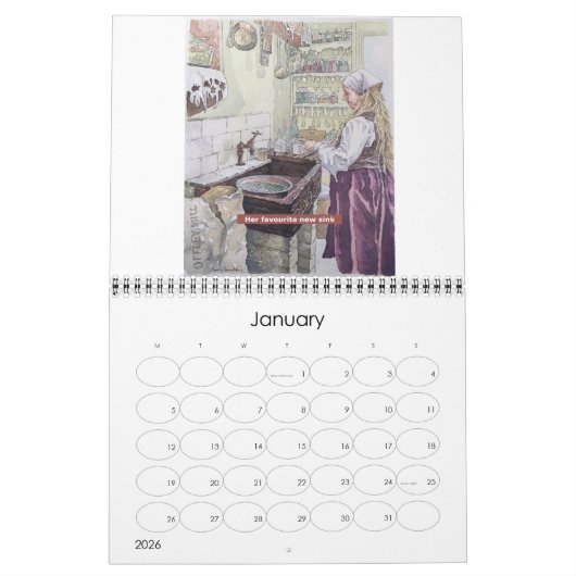 CALENDRIER NOSTALGIQUE 2021 (Jan 2026)