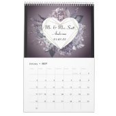 Calendrier Notre 1ère année Mariage photo (Jan 2027)