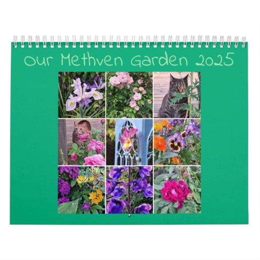 Calendrier Notre Méthven Garden 2025 (Protection)