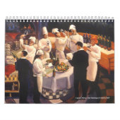 Calendrier Nourriture et vin | les peintures d'Andrea… (Protection)