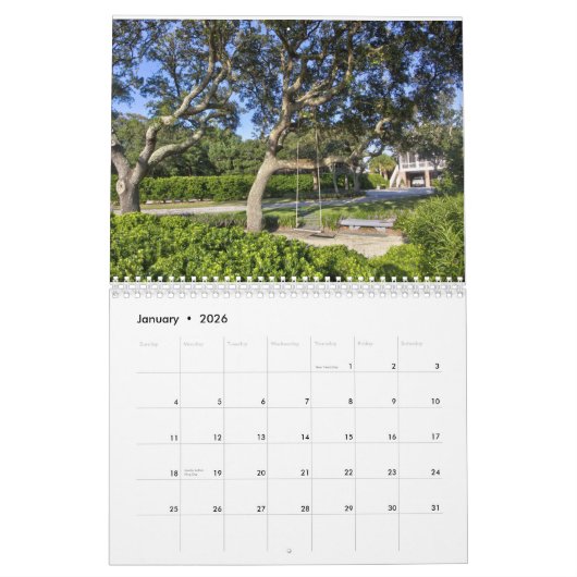 Calendrier Nouveau Pour 2025 Pawleys Island Wall Calendar (Jan 2026)