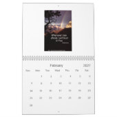 Calendrier NOUVEAUTÉ ! Versets de la Bible (Feb 2027)
