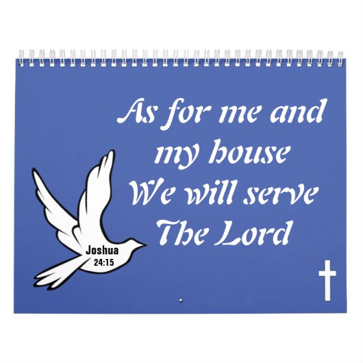 Calendrier NOUVEAUTÉ ! Versets de la Bible (Protection)