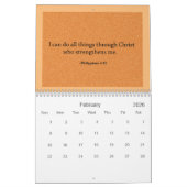 Calendrier NOUVEAUTÉ ! Versets de la Bible (Feb 2026)