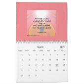 Calendrier NOUVEAUTÉ ! Versets de la Bible (Mar 2026)