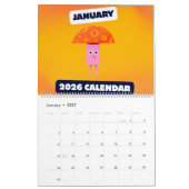 Calendrier Nouvel An (Jan 2027)