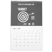 Calendrier nouvelle année (Mar 2027)