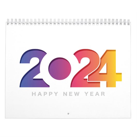 Calendrier nouvelle année 2024 (Protection)