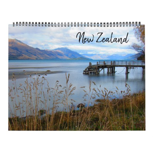 Calendrier nouvelle-zélande 2025 (avec emplacements) grand (Protection)