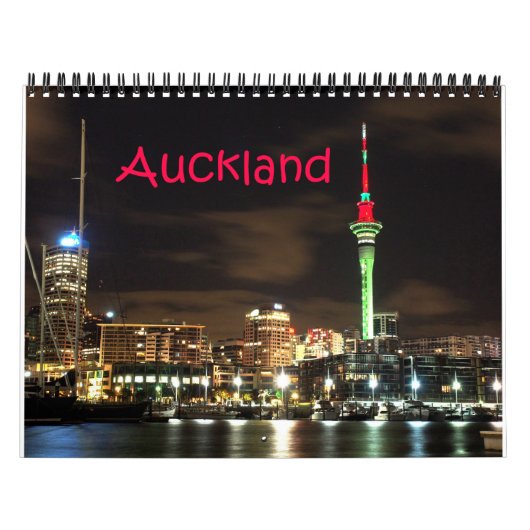 Calendrier Nouvelle-Zélande - Auckland - (Protection)