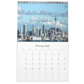 Calendrier Nouvelle-Zélande - Auckland - (Feb 2026)