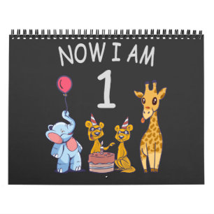 Calendrier Now I le 1er jour du Birthday
