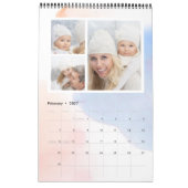 Calendrier Nuage d'aquarelle | 36 Photo (Feb 2027)