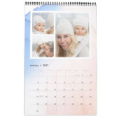 Calendrier Nuage d'aquarelle | 36 Photo (Jan 2027)